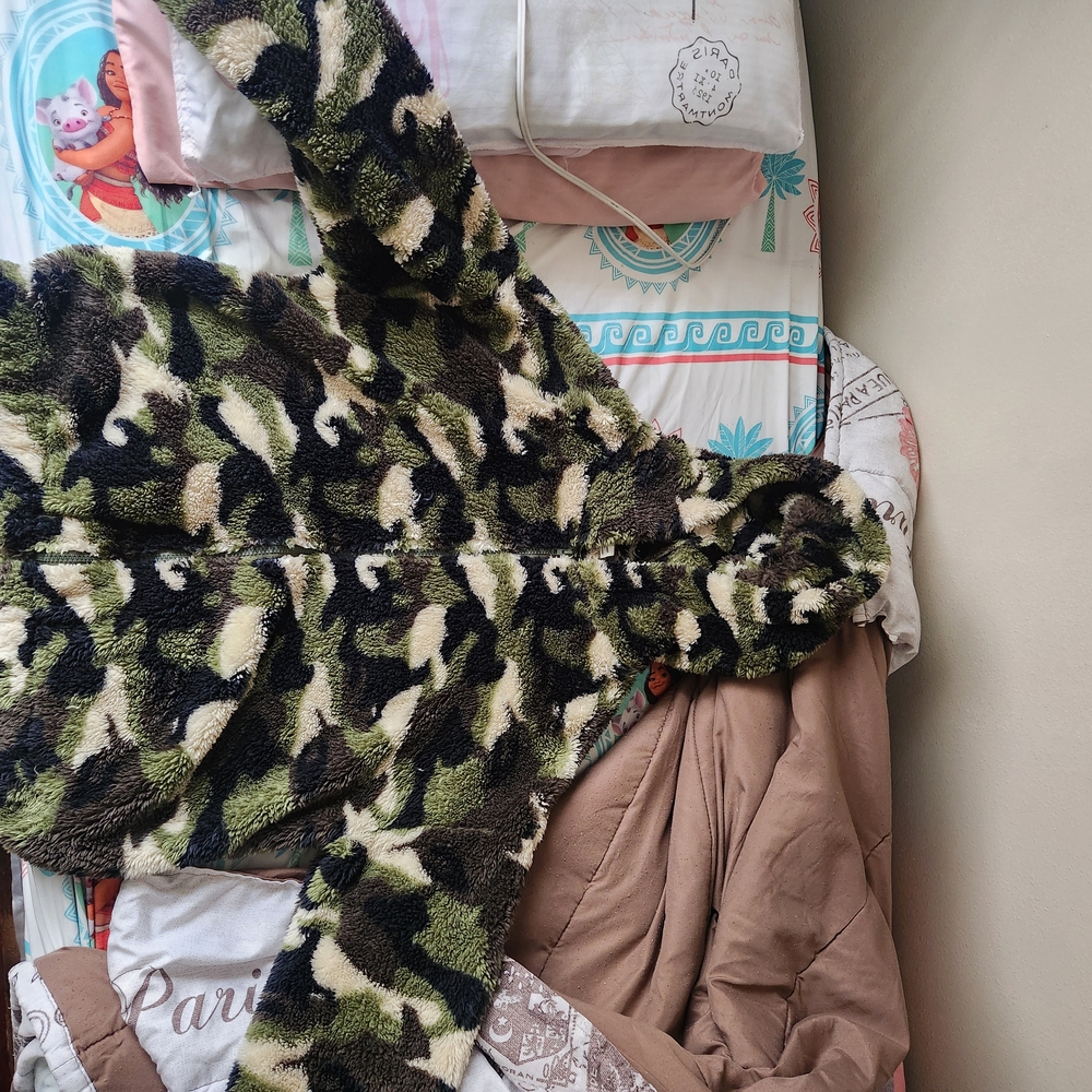 Camouflage Fleece Jacket